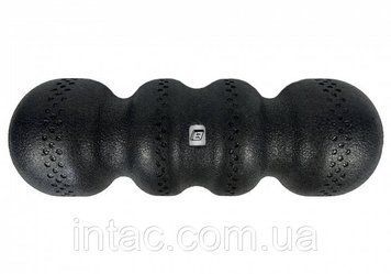 Ролик для йоги EasyFit SlateShaper 45 см чорний 7929 фото