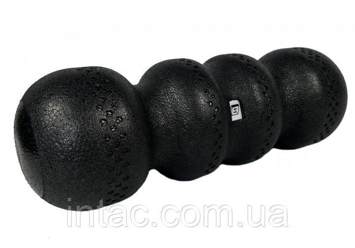 Ролик для йоги EasyFit SlateShaper 45 см черный 7929 фото
