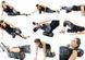 Ролик для йоги EasyFit SlateShaper 45 см черный 7929 фото 5