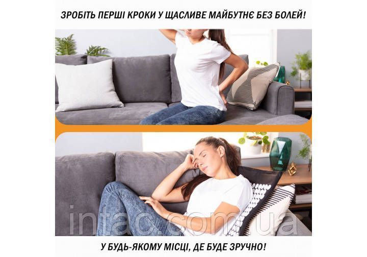 Массажный коврик Easyfit с подушкой (аппликатор Кузнецова) Черный с серым 2483 фото