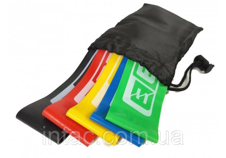 Гумові кільця для фітнесу EasyFit набір 5 шт 9405 фото