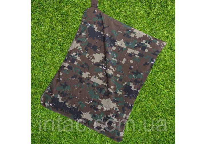 Тактичний дощовик-пончо EasyFit RainC (військовий плащ ЗСУ) Камуфляж marpat / ЛЮКС ЯКОСТІ 3033 фото