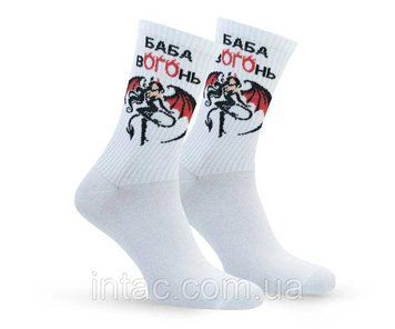 Шкарпетки Premier Socks: "Баба вогонь" 39-41 5018 фото