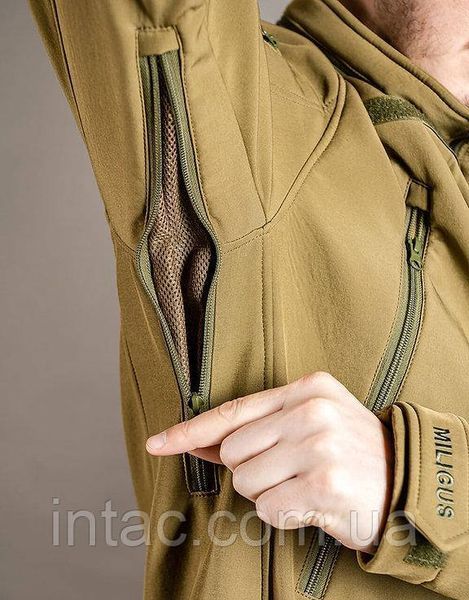 Куртка патріот soft shell койот / Куртка для військових / Розмір XS - 3XL 2573 фото