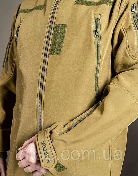 Куртка патріот soft shell койот / Куртка для військових / Розмір XS - 3XL 2573 фото