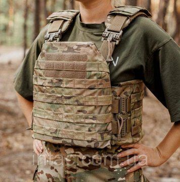 Жіноча Плитоноска з системою швидкого скидання 25см х 30см CORDURA 1000D 3023 фото