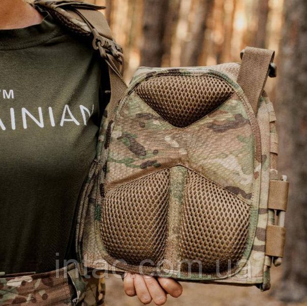 Плитоноска женская с системой быстрого сброса 25см х 30см CORDURA 1000D 3023 фото