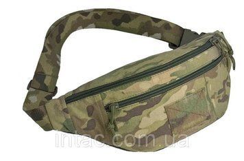 Тактична поясна Сумка-Бананка Cordura 1000 D Мультикам 0858 фото