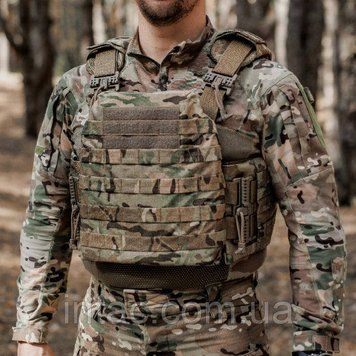 Плитоноска з системою швидкого скидання 25см х 30см CORDURA 1000D 8683 фото