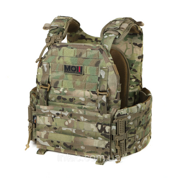 Плитоноска Falcon XL PRO Multicam з функцією швидкого скидання МОЛЛІ 6468 фото