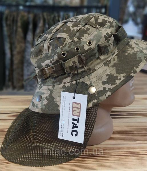 Панама военная пиксель R3, с отстегивающейся защитной сеткой 5385 фото