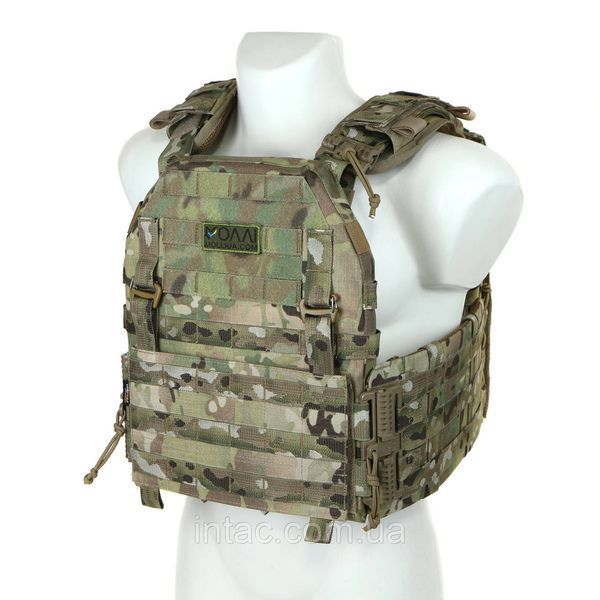 Плитоноска Falcon XL PRO Multicam з функцією швидкого скидання МОЛЛІ 6468 фото