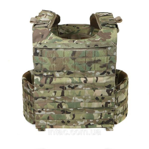 Плитоноска Falcon XL PRO Multicam з функцією швидкого скидання МОЛЛІ 6468 фото