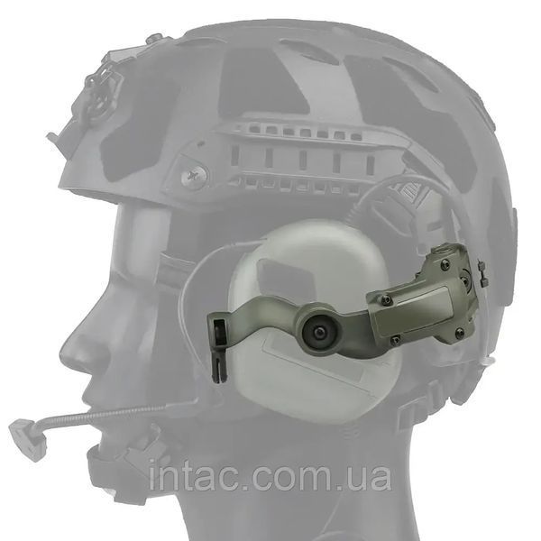 Адаптер для наушников Helmet Rail Adapter Olive 3282 фото