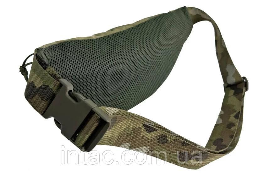 Тактична поясна Сумка-Бананка Cordura 1000 D Мультикам 0858 фото