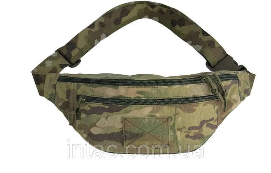 Тактична поясна Сумка-Бананка Cordura 1000 D Мультикам 0858 фото