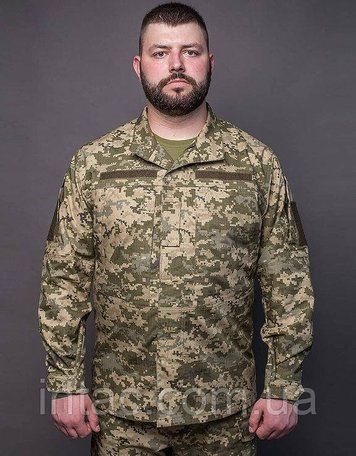 Кітель тактичний піксель ММ14/ Кітель для ЗСУ / Кітель для військових 4498 фото