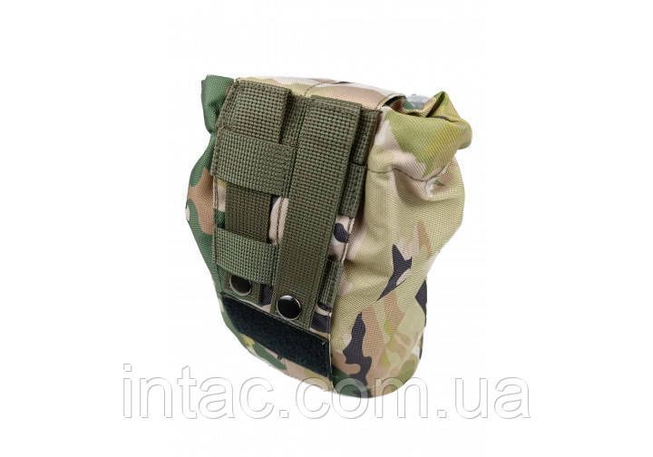 Подсумок для сброса магазинов (MOLLE, на тактический пояс, разгрузка, РПС) Мультикам 1090 фото