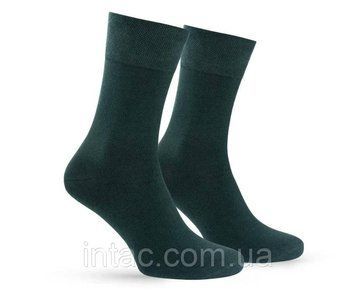 Шкарпетки Premier Socks, унісекс, класична Темно-зелена , розм. 42-43 1902 фото