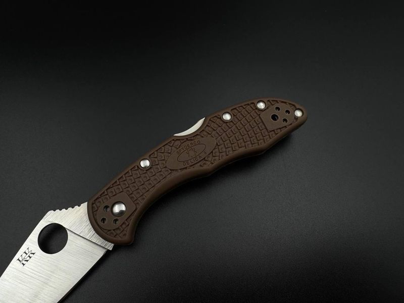 Ніж складний Spyderco Delica койот 6541 фото