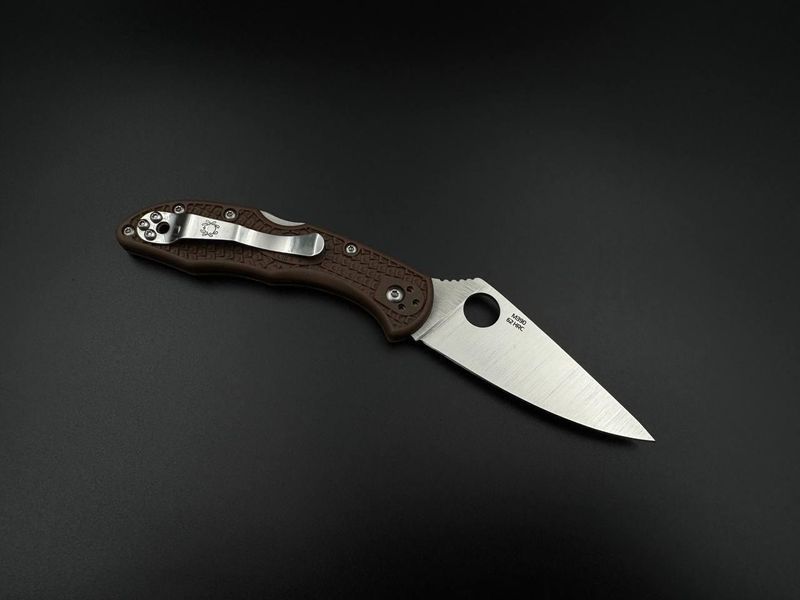 Ніж складний Spyderco Delica койот 6541 фото